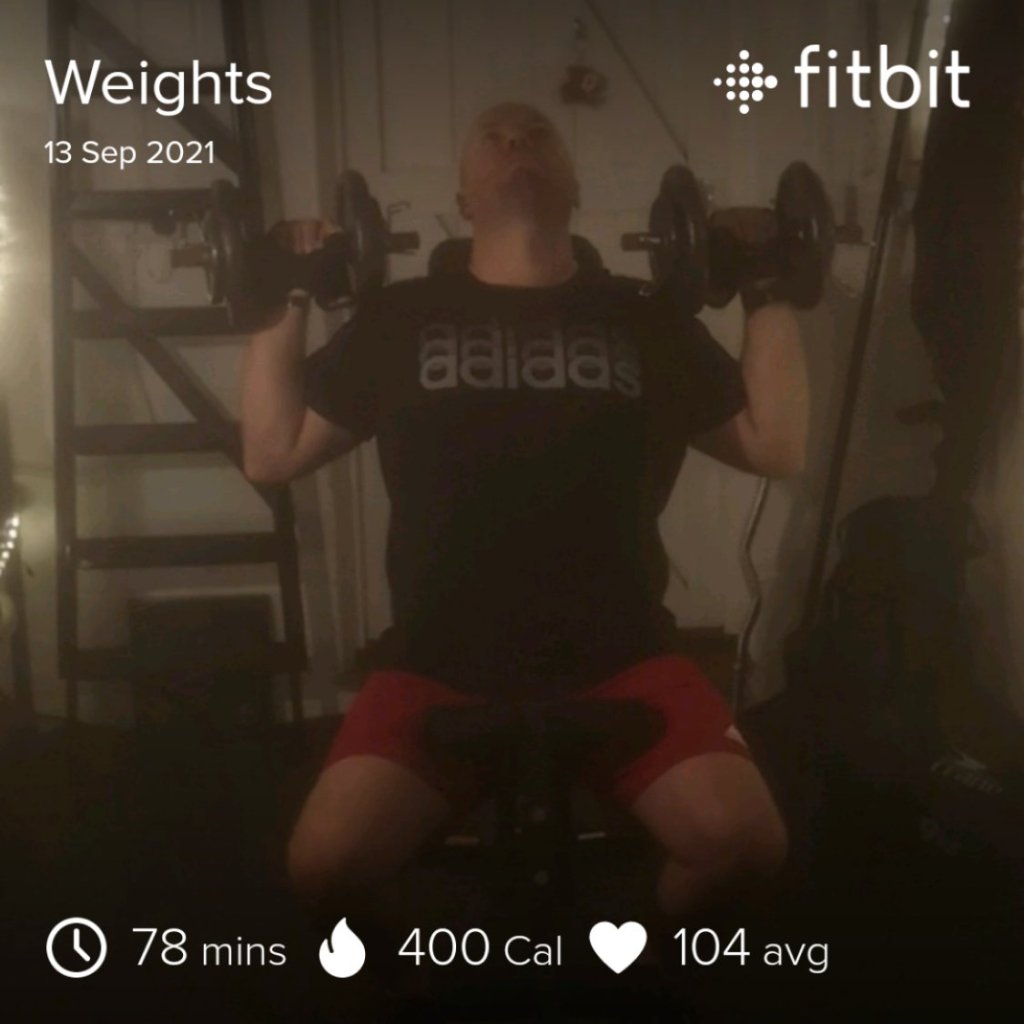 Monday workout recap