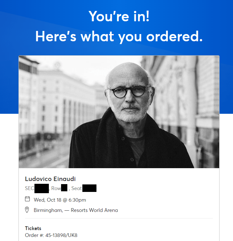 Einaudi: Coming to&nbsp;Birmingham